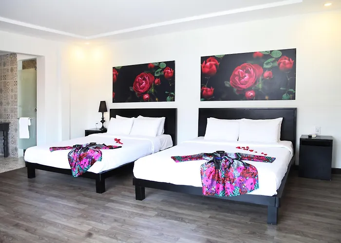 Familie Kamer met een King Size Bed