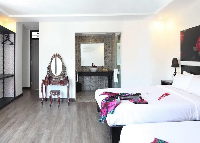Familie Kamer met een King Size Bed